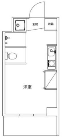 【コスモハイム元住吉の間取り】