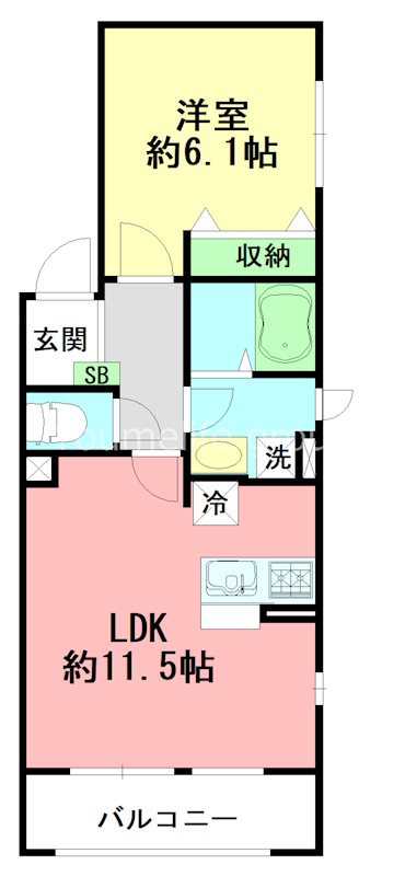 【鎌倉　Ｓ　Ｈａｕｓの間取り】