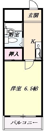 名古屋市名東区藤森西町のマンションの間取り