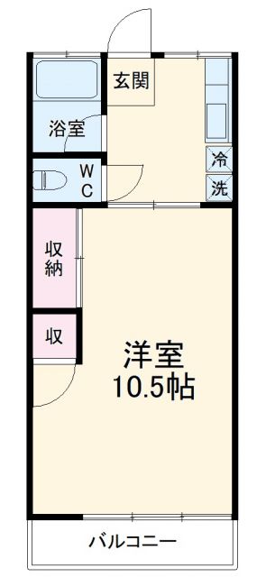 グリーンアベニュー渋沢の間取り