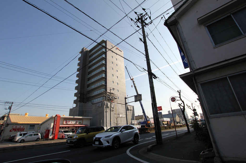 福山市光南町のマンションの建物外観