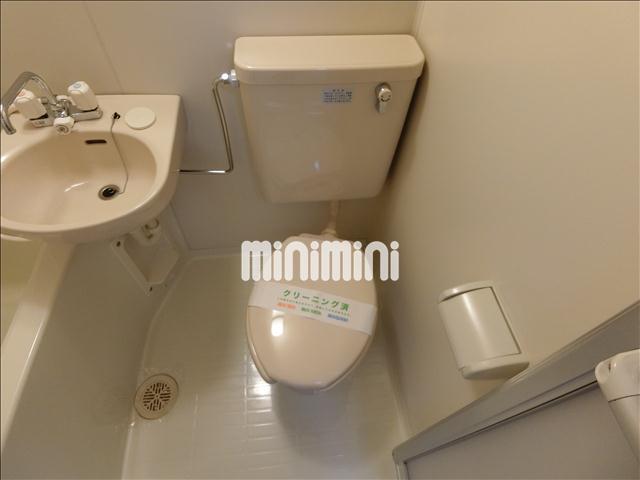 トイレ　ユニットバスでお掃除楽々。