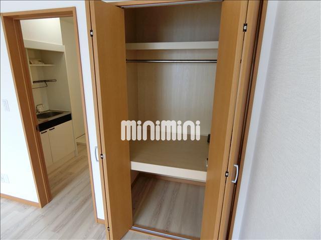 収納　ハンガー物掛けられます。