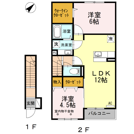 【カサヴェールの間取り】