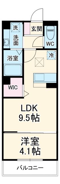 【浜松市中央区佐藤のアパートの間取り】