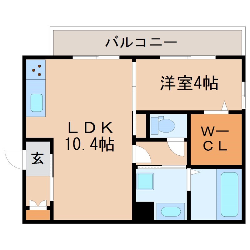 SEJOUR　OTTS　TROISの間取り