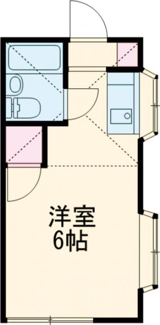 イーストハイム国立の間取り