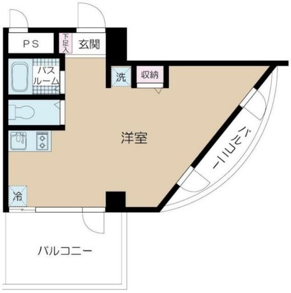 町田市原町田のマンションの間取り