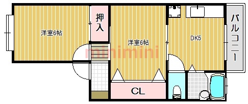 大池サンハイツの間取り