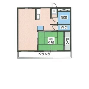 近藤マンションの間取り