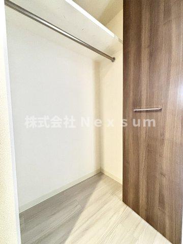 収納　大きなスペースがあり、収納には困りません