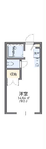 レオパレス那加の間取り