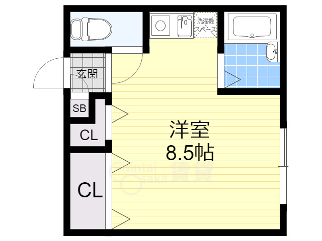 塚本パンションの間取り