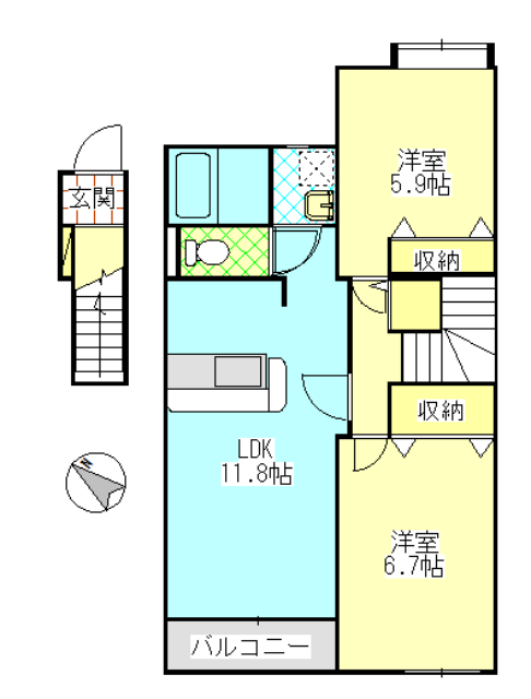 Pharos（ファロス）の間取り