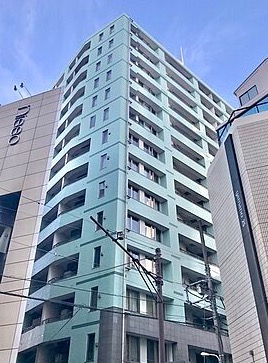 渋谷区代々木のマンションの建物外観