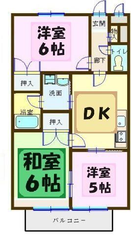 メゾンミニトマトの間取り