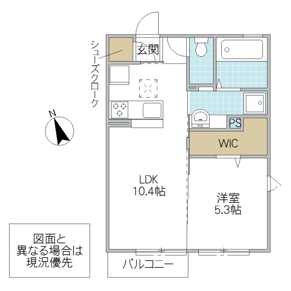 S-1の間取り