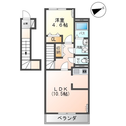 ニヴォ　フルールの間取り