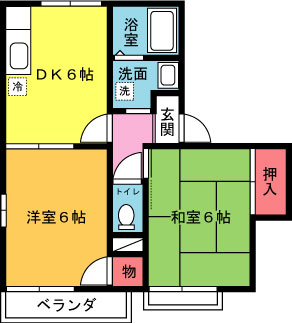 ウィング湘南の間取り