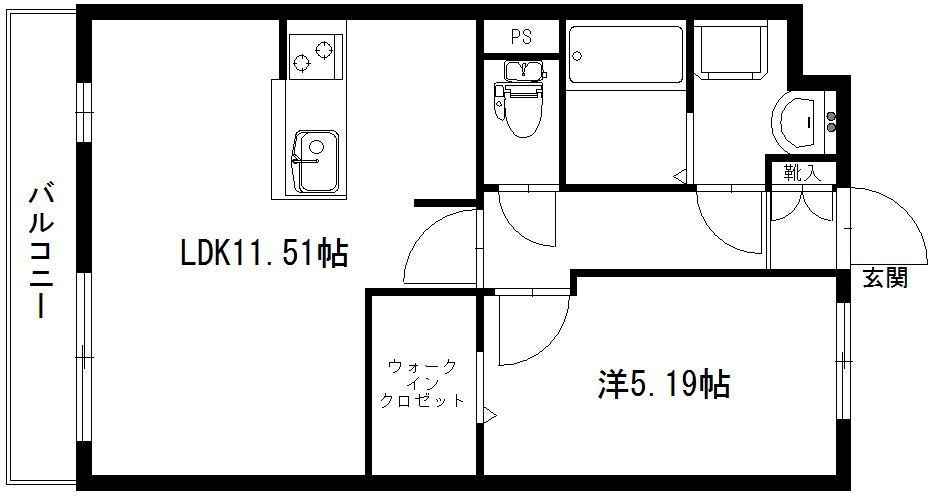 ARIAの間取り