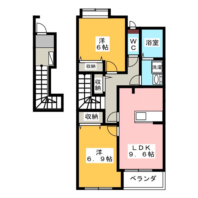 【Ｃｏｎｆｏｒｔ　Ｈｅｉｍの間取り】