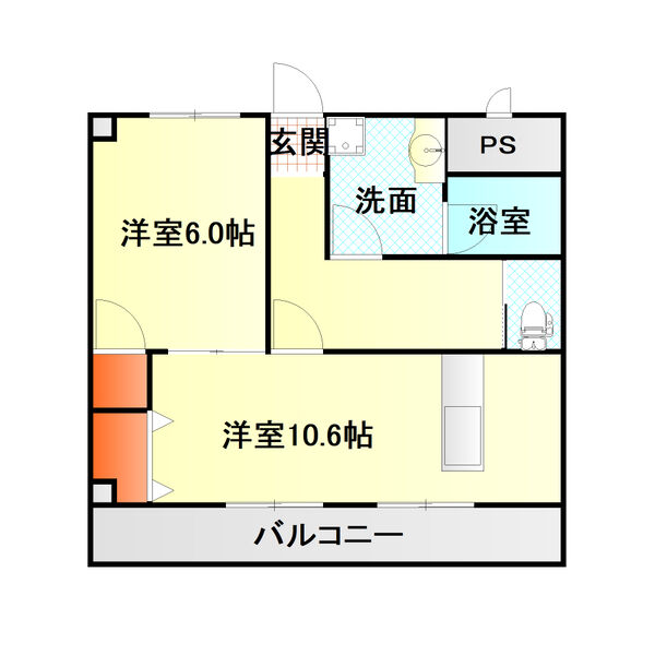 長谷川ビルの間取り