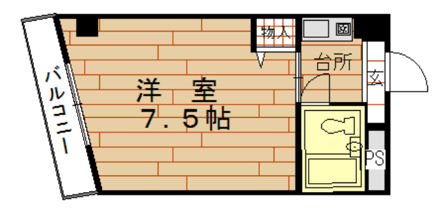 ネクスト西九条の間取り