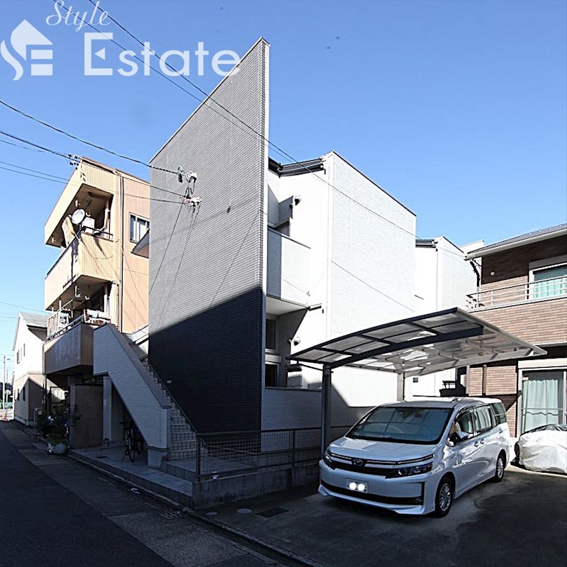 【名古屋市熱田区幡野町のアパートの建物外観】