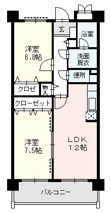 【キアーロテラスの間取り】