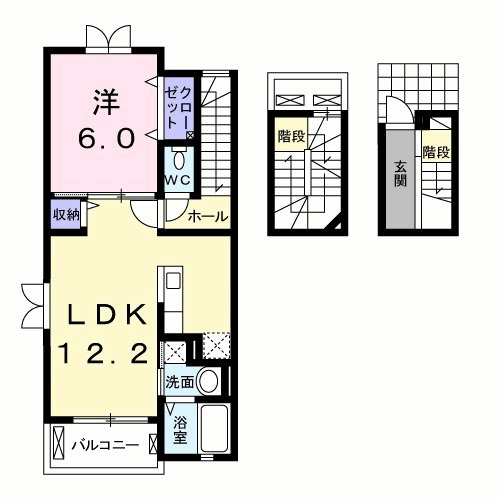 クレッセリアの間取り