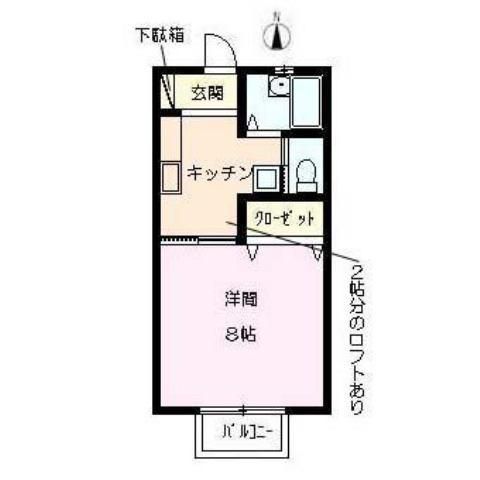 メゾン21の間取り