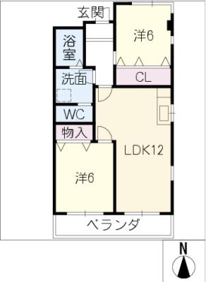 スカイ友の間取り