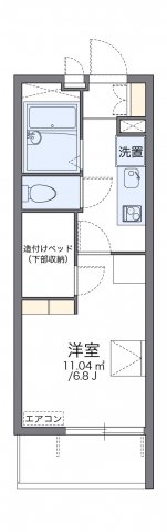 レオパレスＯＫＡＮＯの間取り