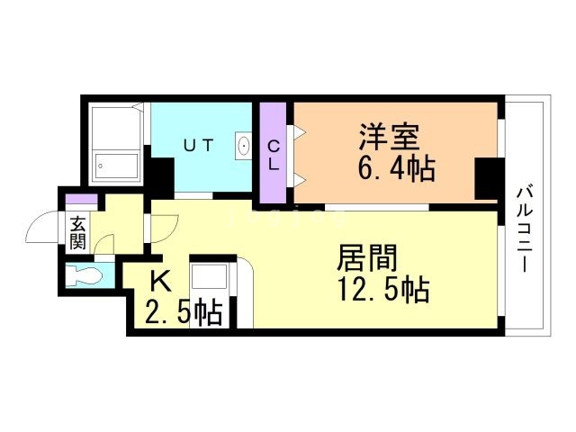 エステラ東札幌の間取り