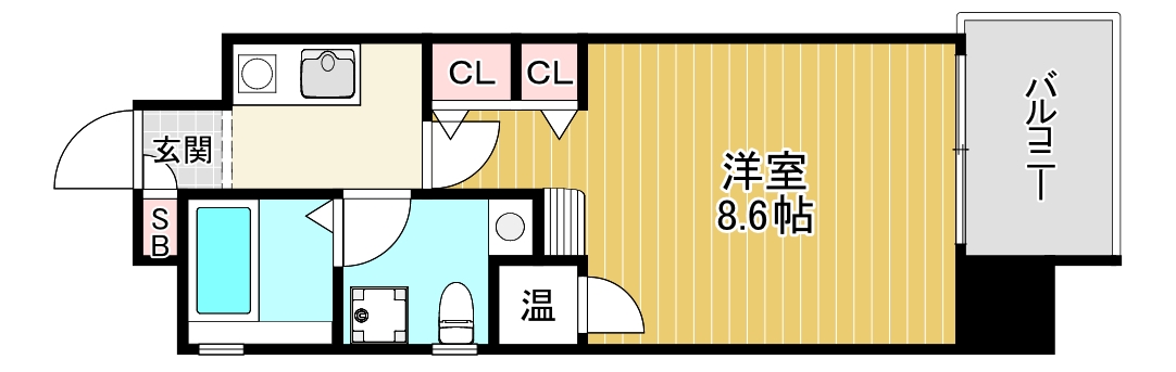 グラマシー京橋の間取り