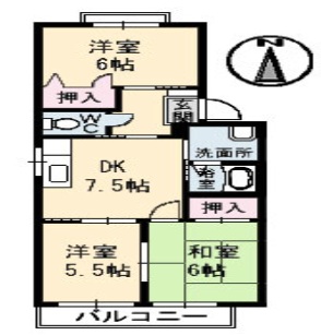 アンセスグランヒルズ　E棟の間取り