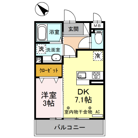 Ｆｉｒｓｔ　Ｓｔａｇｅ　上柴の間取り