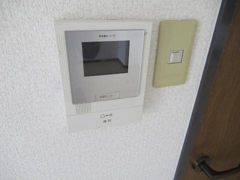 サンハイム東　セキュリティ　カメラ付インターホン