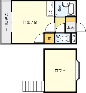 オリエンタル神岳の間取り
