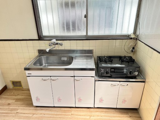 キッチン　ガスコンロ対応