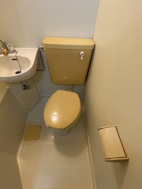 トイレ　一人暮らしには最適なユニットバス☆