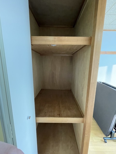 収納　多目的に使用できる大きな収納あり☆