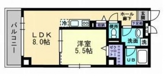 ボードゥ・ラ・メールの間取り