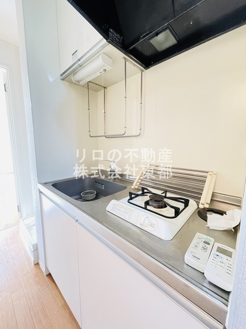 キッチン　１口ガスコンロ設置済！お引越し後すぐにお料理できます☆