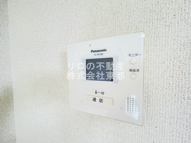 セキュリティ　訪問者が一目で分かるＴＶモニタ付インターホンです！