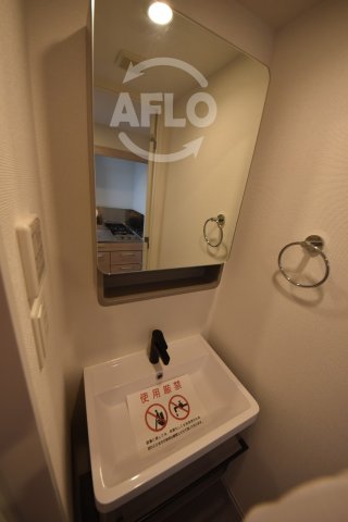 洗面設備　セレニテ京橋クレア　独立洗面台