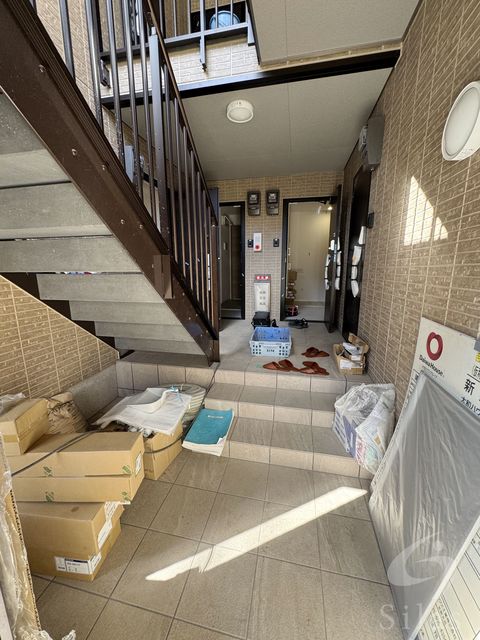 ロビー　建築中