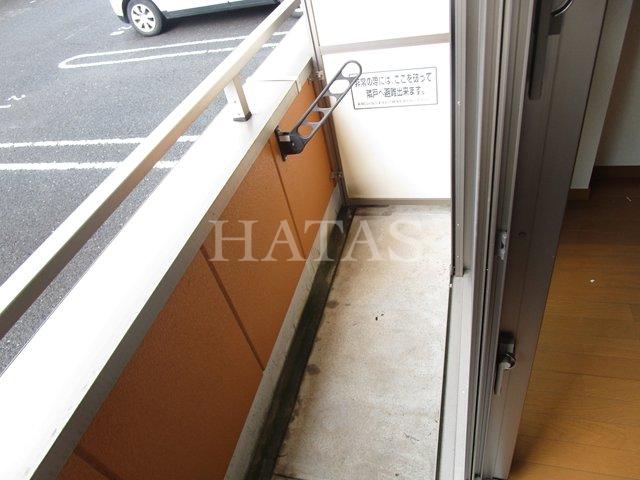 バルコニー　同物件別部屋です