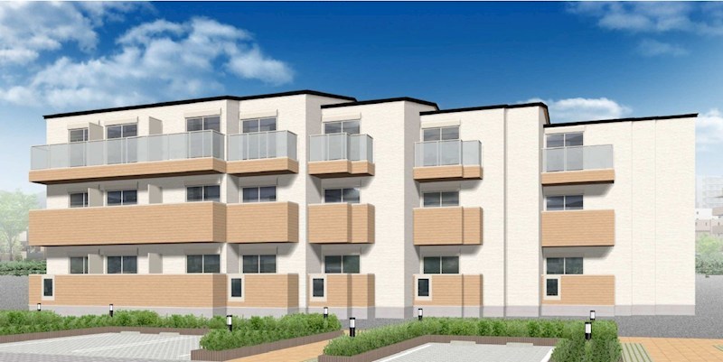 建物外観　※イメージパース・完成予想画像になります※