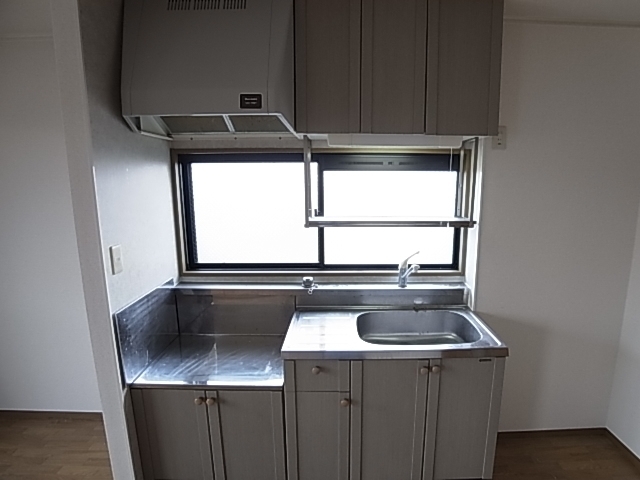 キッチン　ガスコンロ設置可